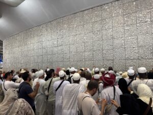 MEKKE (AA) – Mübarek topraklarda hac görevini yerine getiren yüz