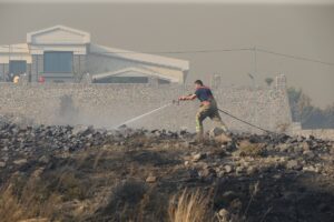 HATAY (AA) – Hatay'ın merkez Antakya ilçesinde, yerleşim yerlerine yakın
