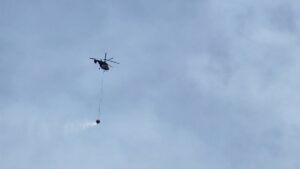 HATAY (AA) – Hatay'ın Hassa ilçesinde ormanlık alanda çıkan yangına