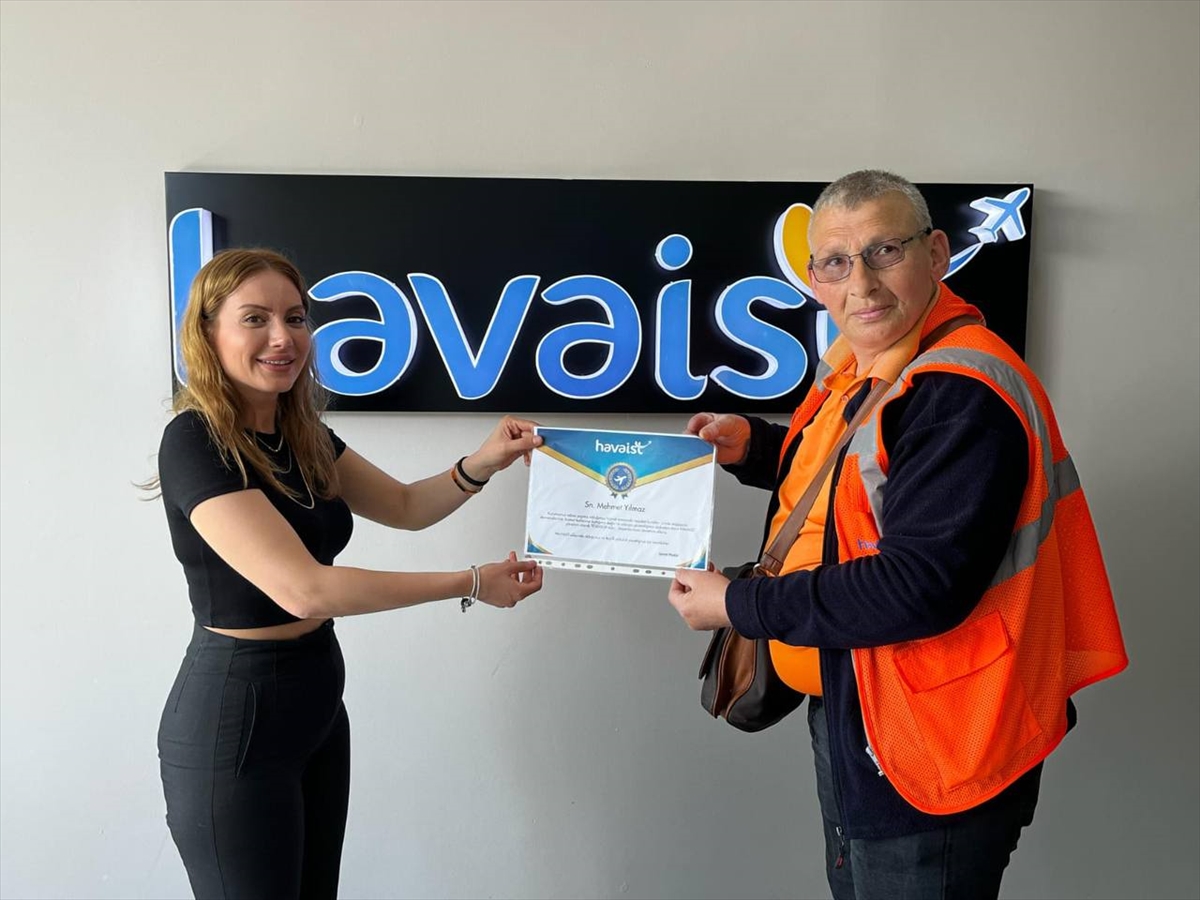 Havaist personelinden örnek davranış