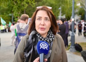 İSTANBUL (AA) – Open Rafah grubu üyeleri öncülüğünde, Mısır'ın İstanbul