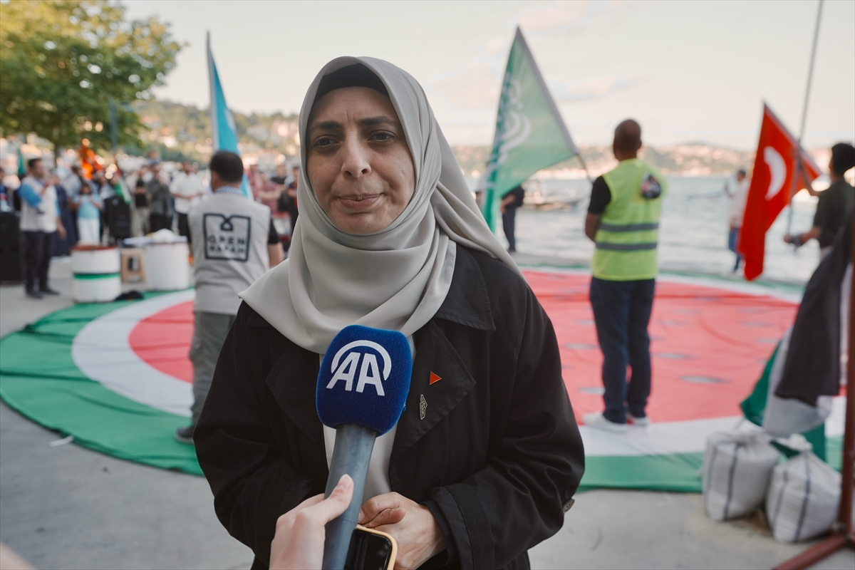 İstanbul'da 48 saat sürecek “Gazze için Nöbete Davet” eylemi devam ediyor