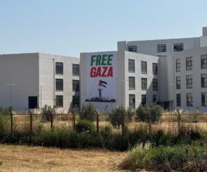 İZMİR (AA) – İzmir Katip Çelebi Üniversitesi (İKÇÜ), "Free Gaza"