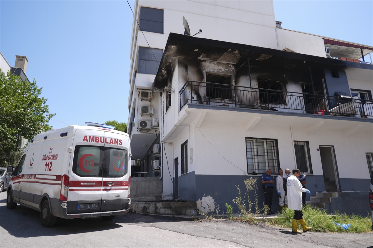 İzmir'de KOAH hastası kadın evinde çıkan yangında öldü