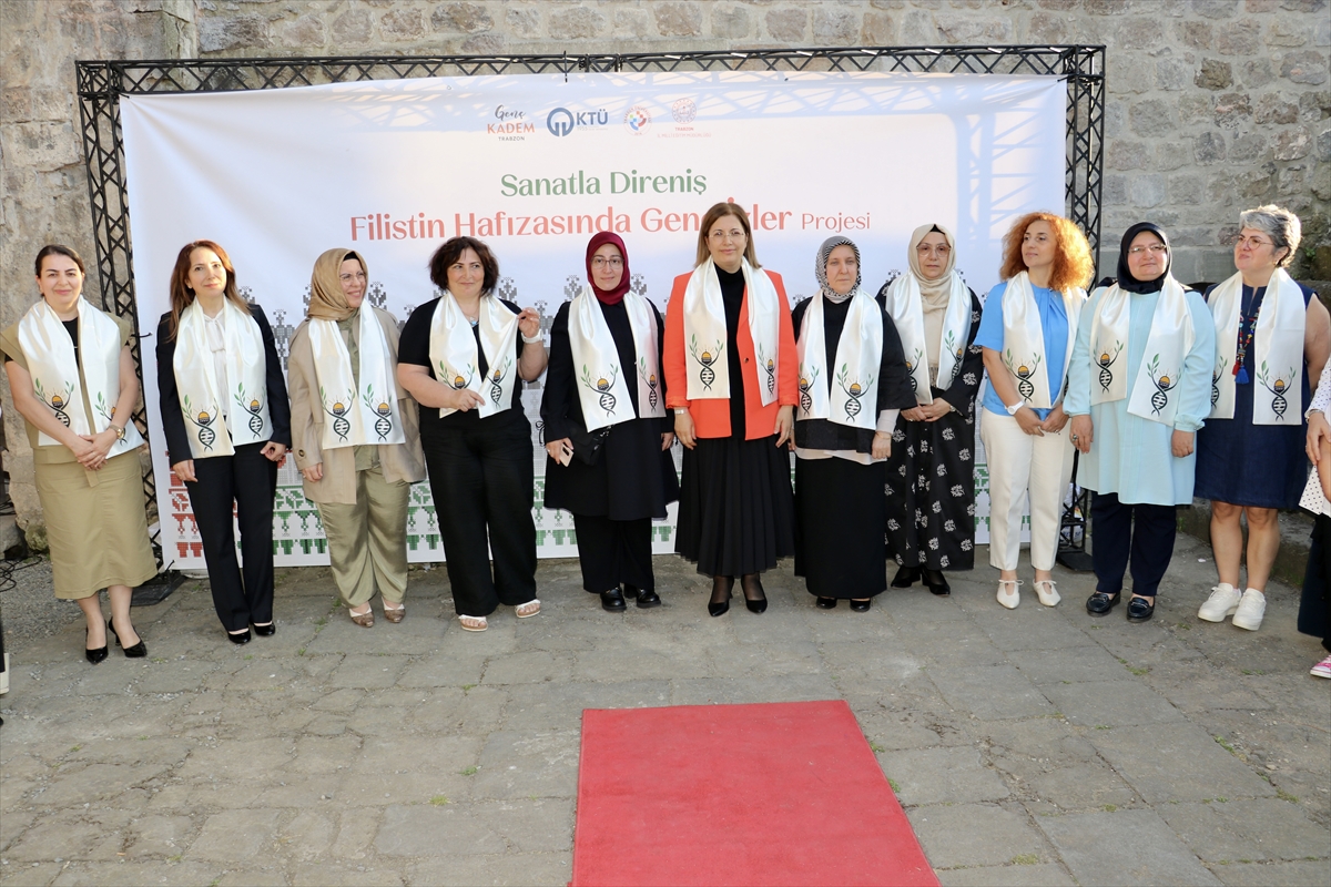 KADEM Başkanı Sarı, Trabzon'da “Filistin Hafızasında Genç İzler Projesi”nin kapanışında konuştu: