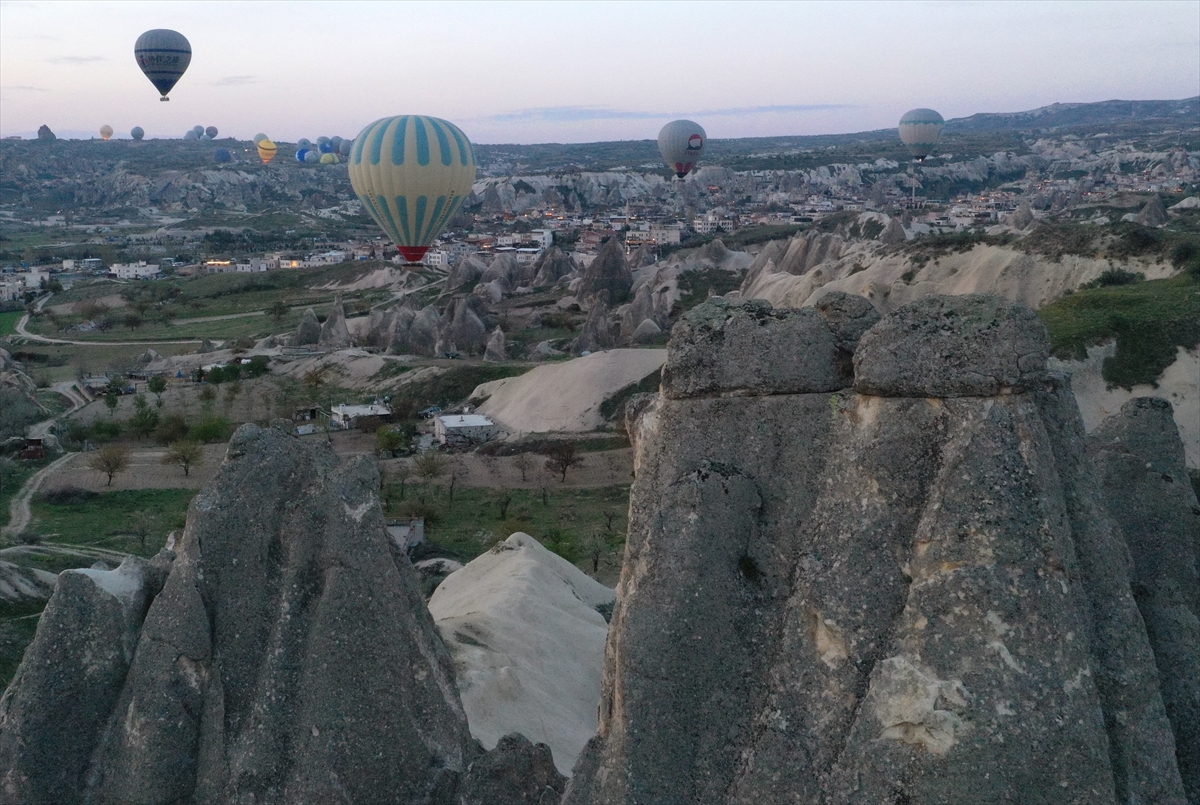 Kapadokya, yılın ilk 5 ayında 1 milyon 652 bin 261 turisti ağırladı