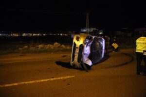 KARS (AA) – Kars'ta meydana gelen trafik kazasında 4 kişi