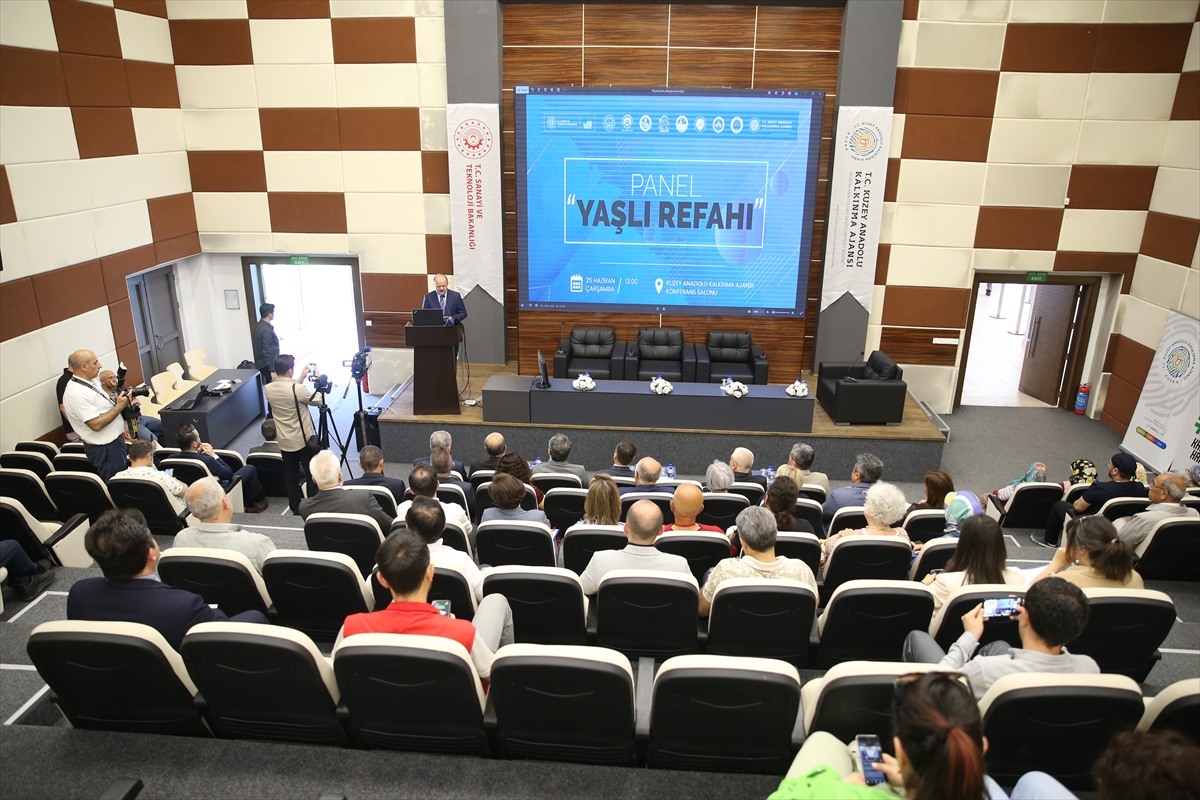 Kastamonu, Sinop ve Çankırı'daki yaşlıların refahı panelde ele alındı