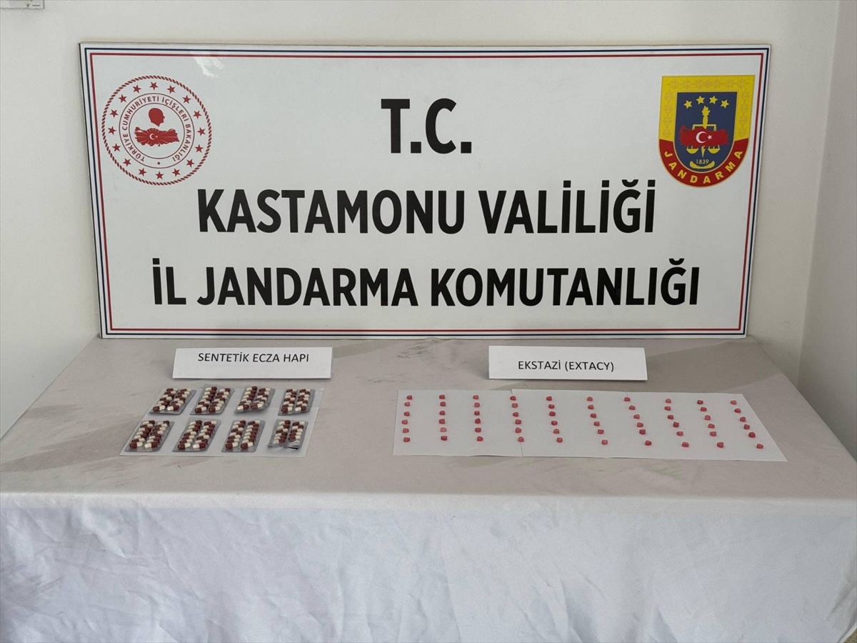 Kastamonu'da uyuşturucu operasyonunda 2 şüpheli yakalandı