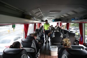 KAYSERİ (AA) – Kayseri'de polis ekipleri, Kurban Bayramı öncesi otogar