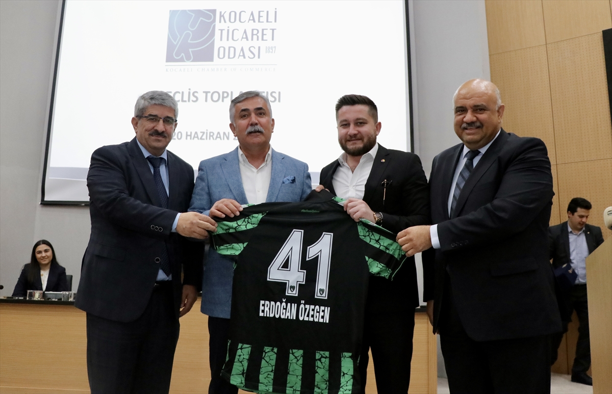 KGF Yönetim Kurulu Başkanı Özegen, Kocaeli Ticaret Odası Meclis Toplantısı'nda konuştu: