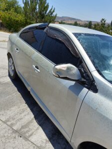 KIRIKKALE (AA) – Kırıkkale'de deponun bahçesinde çıkan yangın itfaiye ekiplerince