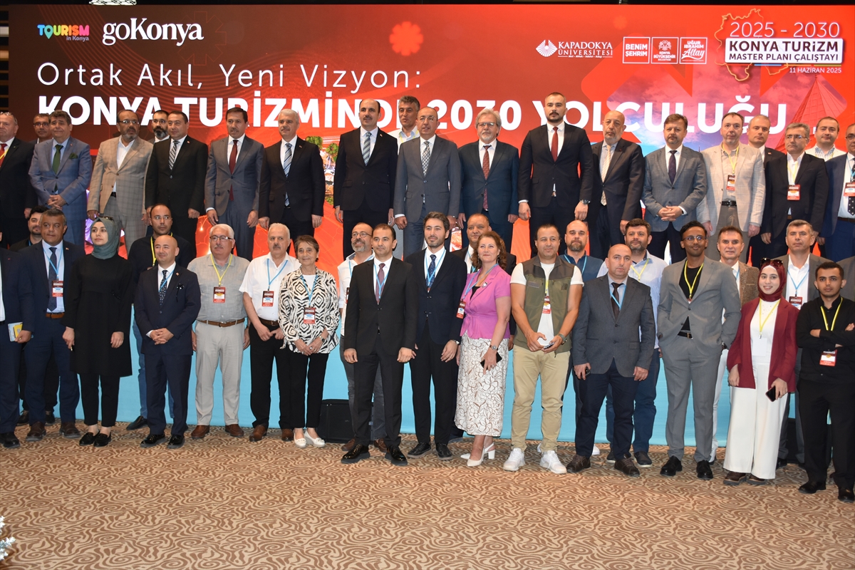 Konya Turizm Master Planı Çalıştayı yapıldı