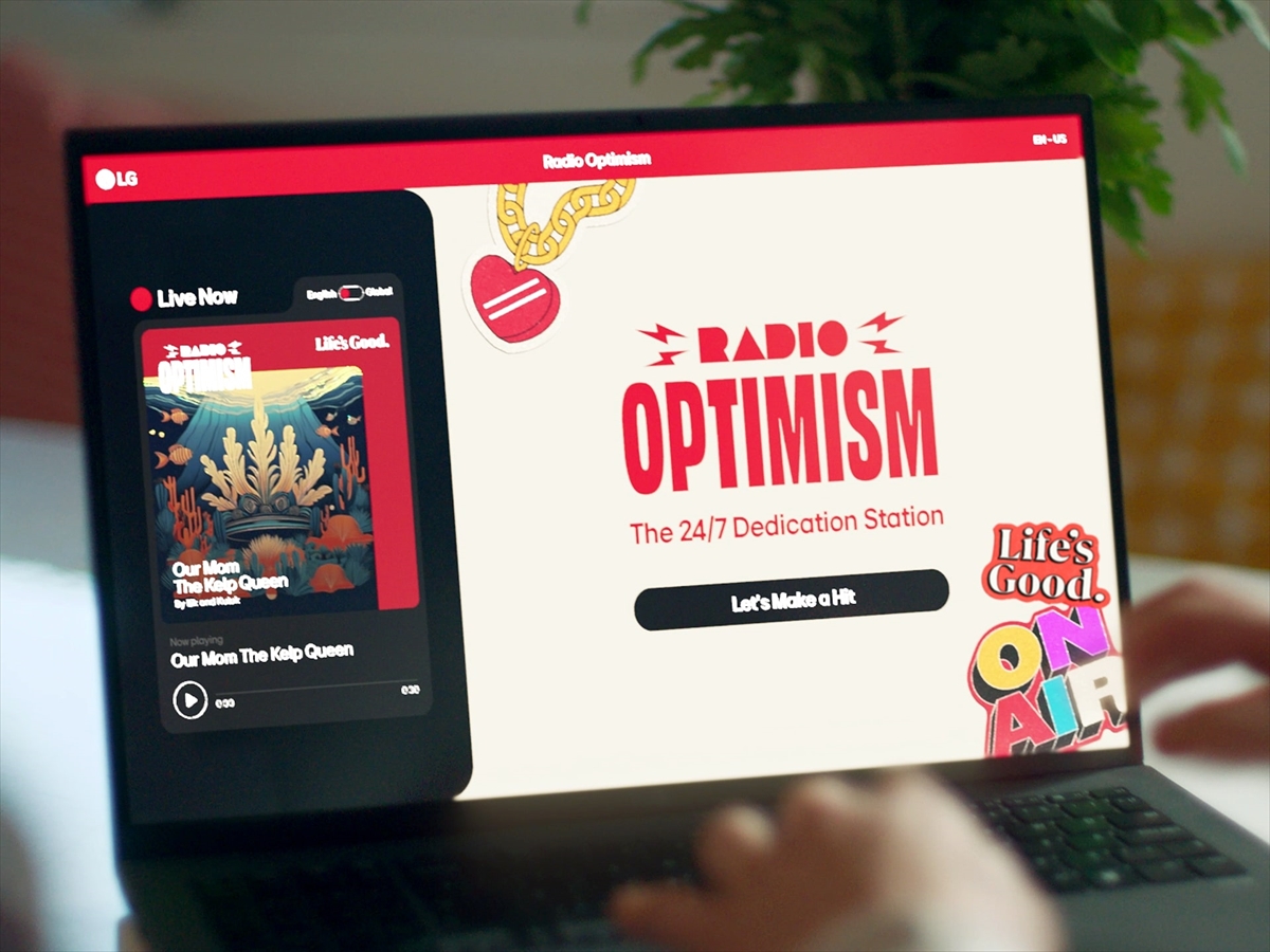 LG, “Radıo Optimism” kampanyasını başlattı