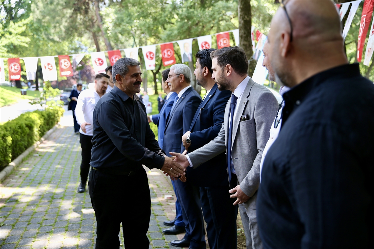 MHP Genel Sekreteri Büyükataman, Bursa'da partisinin bayramlaşma programında konuştu: