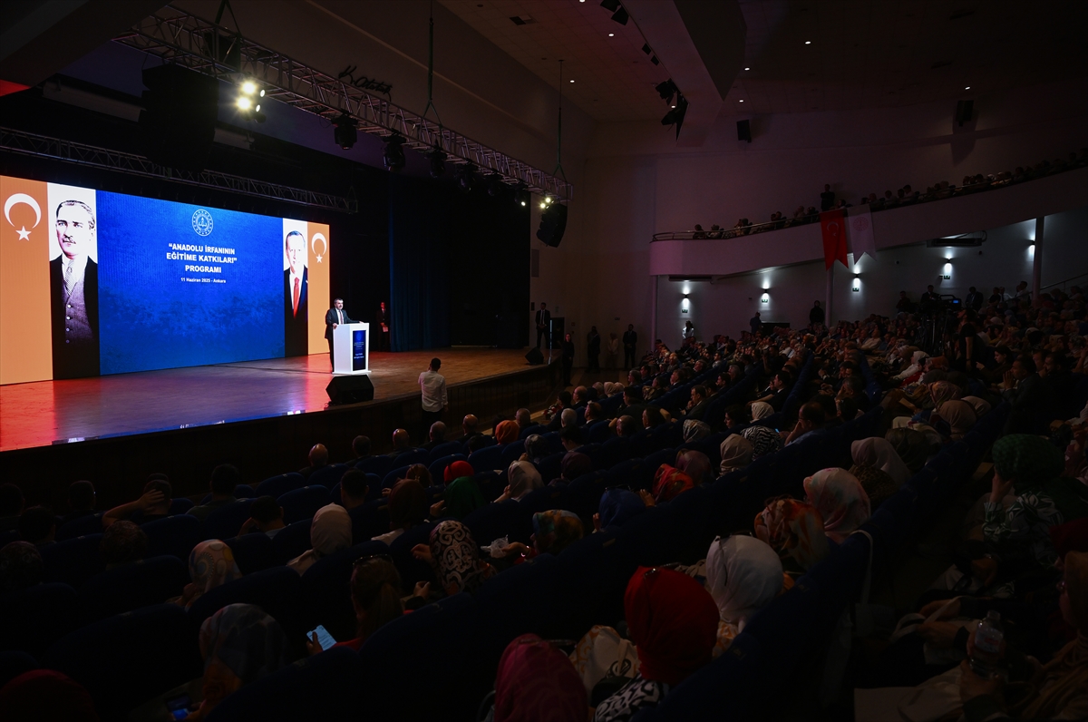Milli Eğitim Bakanı Tekin, “Anadolu İrfanının Eğitime Katkıları Programı”nda konuştu: