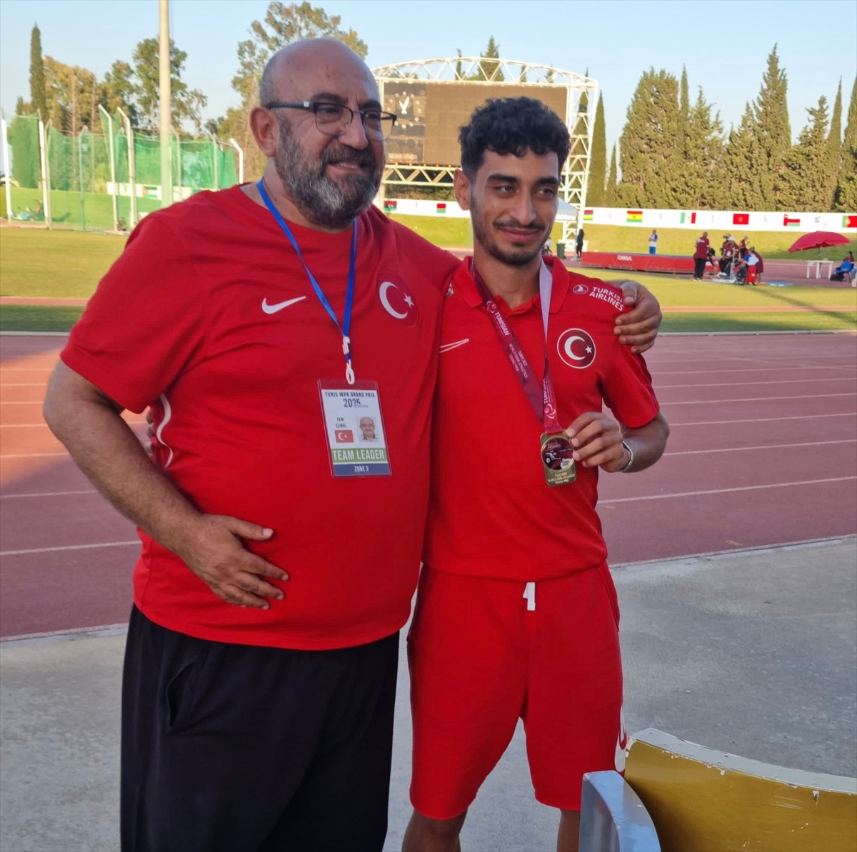 Milli para atlet Mehmet Emin Eğilmez Tunus'ta altın madalya kazandı
