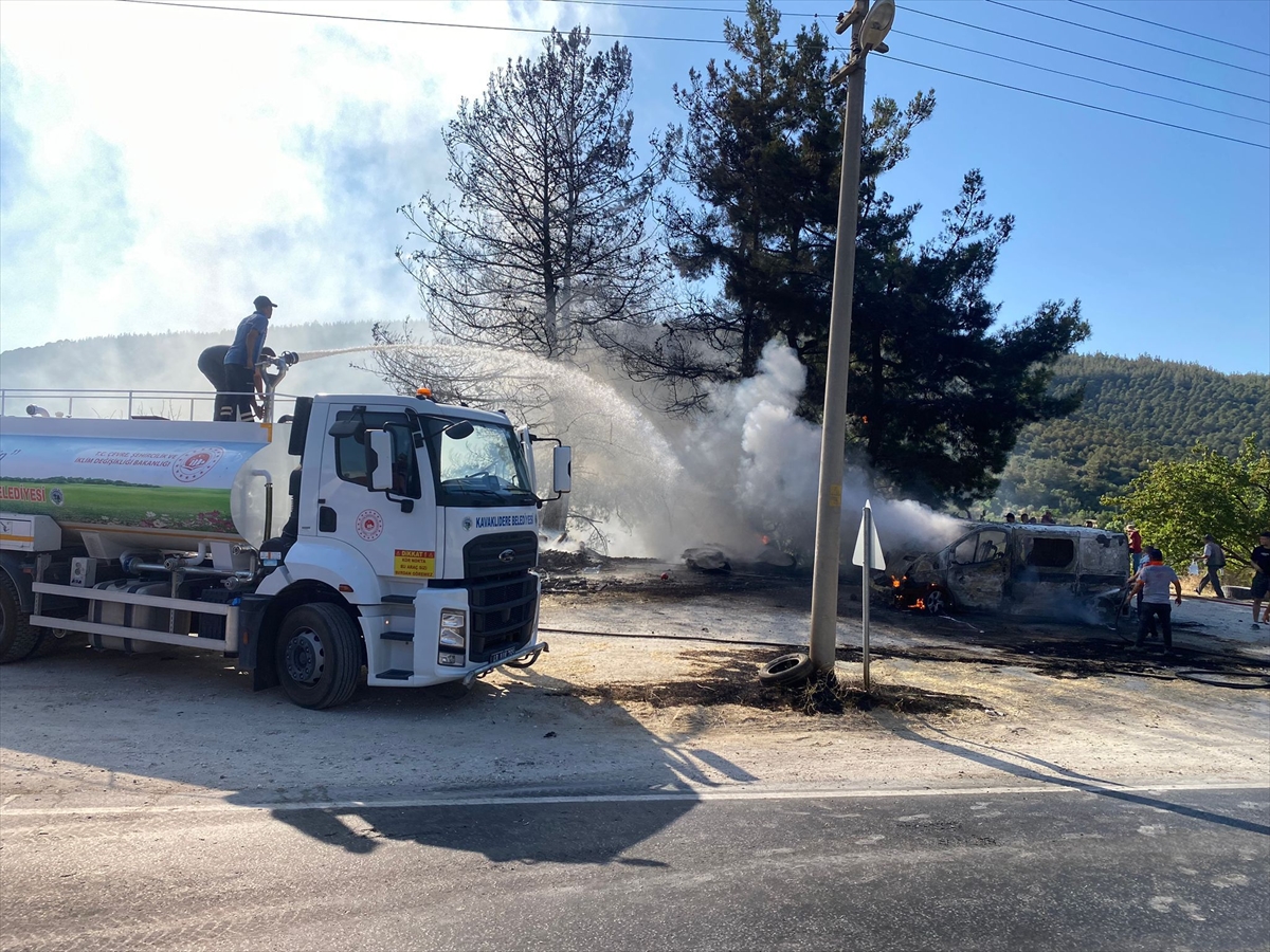 GÜNCELLEME – Muğla'da çıkan orman yangını kontrol altına alındı