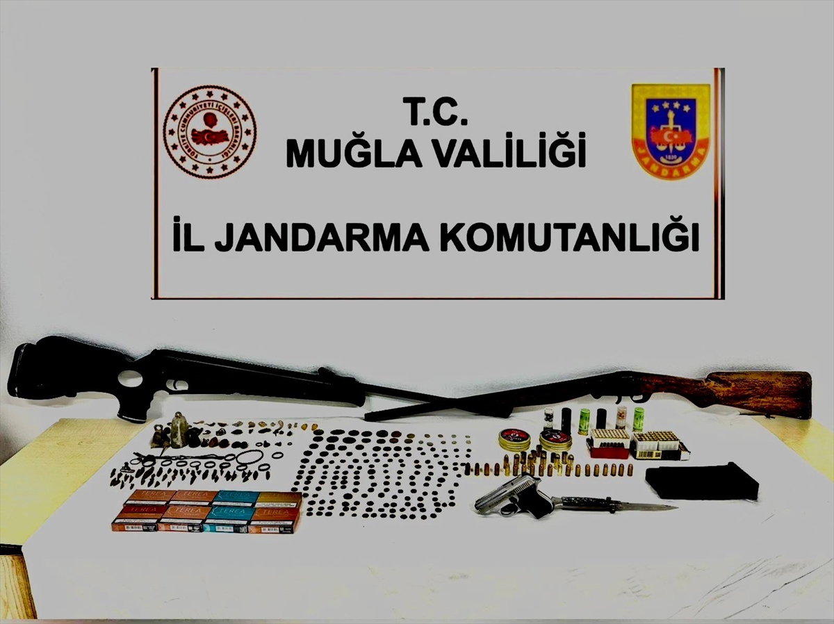 Muğla'da tarihi eser kaçakçılığı operasyonunda 2 şüpheli gözaltına alındı