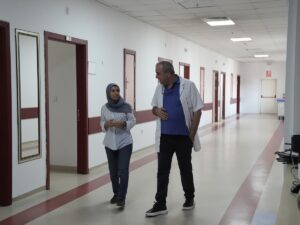 DİYARBAKIR (AA) – MEHMET SIDDIK KAYA – Diyarbakır'da oğluna böbreğini