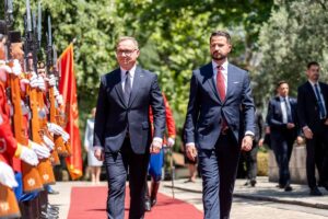 PODGORİTSA (AA) – Polonya Cumhurbaşkanı Andrzej Duda, Karadağ'ın 2028'de Avrupa