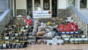 SAMSUN (AA) – Samsun'un Salıpazarı ilçesinde düzenlenen operasyonda, 108 bin