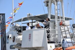 SAMSUN (AA) – Samsun'da Sahil Güvenlik Komutanlığının kuruluşunun 43. yıl