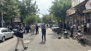 ŞANLIURFA (AA) – Şanlıurfa'nın Siverek ilçesinde çıkan silah ve bıçağın