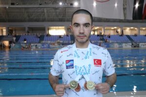 TEKİRDAĞ (AA) – Serbest dalışta dünya şampiyonu milli sporcu Nida