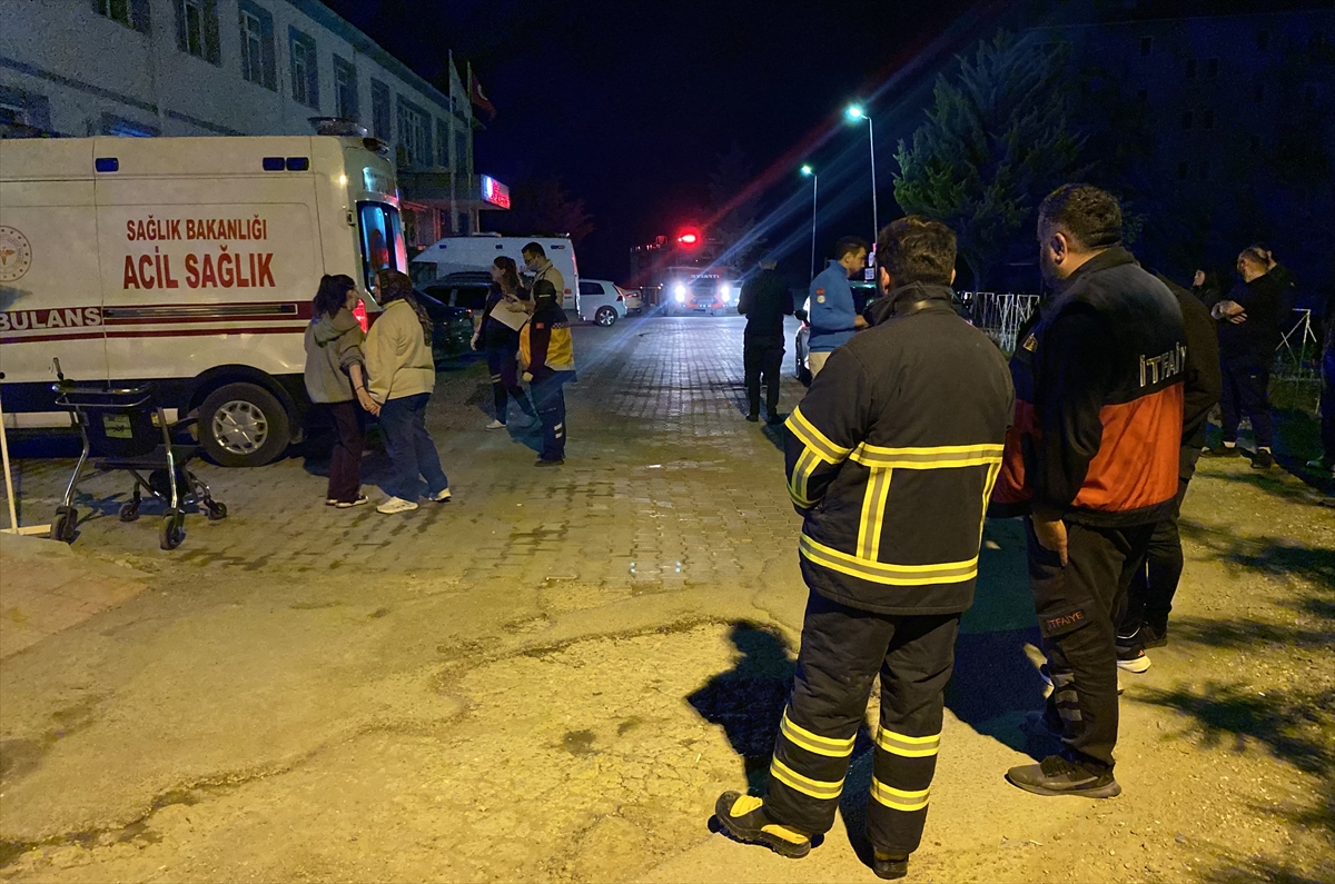 Sinop’ta hastane acil servisindeki patlamada bir hemşire yaralandı