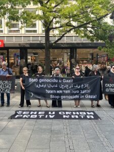 BELGRAD (AA) – Sırbistan'da faaliyet gösteren Siyah Giyen Kadınlar Derneği,