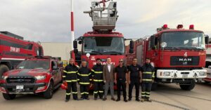 ŞIRNAK (AA) – Şırnak'ta Şerafettin Elçi Havalimanı'nda uçak yangını tatbikatı