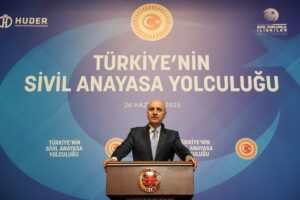 TBMM (AA) – TBMM Başkanı Numan Kurtulmuş, "Anayasa hakkında sözü