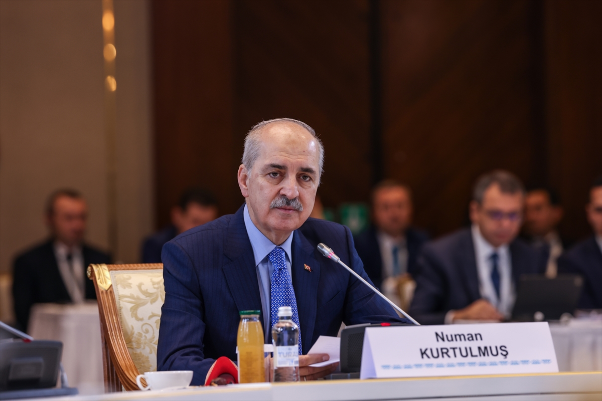 TBMM Başkanı Kurtulmuş, TÜRKPA Asamble Konseyi Toplantısı'nda konuştu: