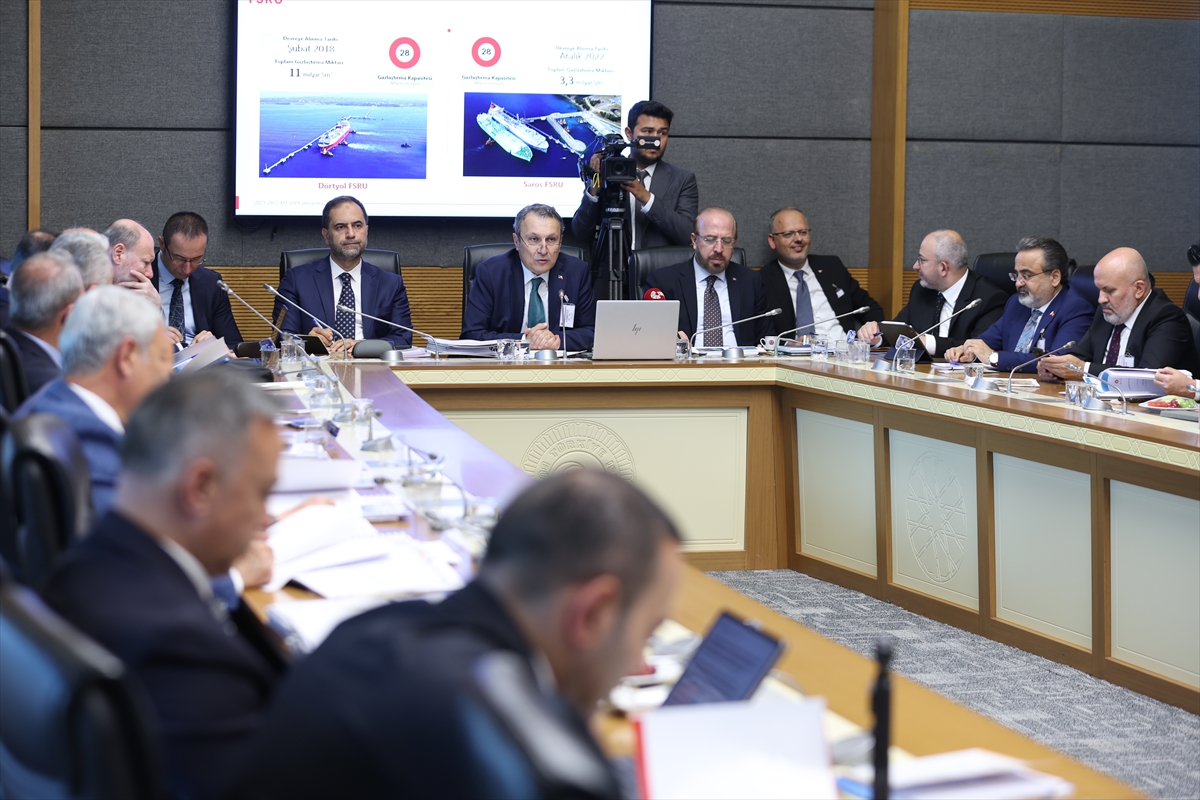 TBMM KİT Komisyonu'nda BOTAŞ'ın 2021 ve 2022 yılı hesapları görüşüldü