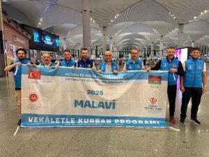 - Vakfa bağlı 12 kişilik ekip, "Kurbanını paylaş, kardeşinle yakınlaş"