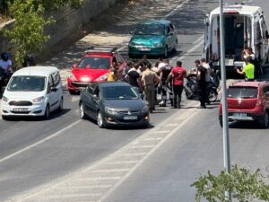TEKİRDAĞ (AA) – Tekirdağ’ın Çorlu ilçesinde otomobille çarpışan motosikletin sürücüsü