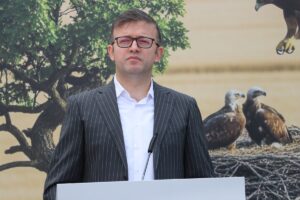 TEKİRDAĞ (AA) – Tekirdağ'da nesli tükenme tehlikesi altındaki şah kartal