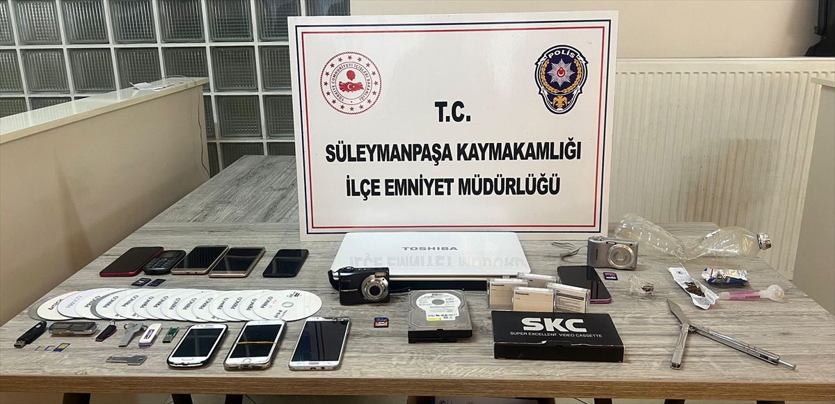 Tekirdağ'da şantaj iddiasıyla gözaltına alınan 6 şüpheliden 4'ü tutuklandı