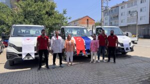 - IPARD programı kapsamında sağlanan hibeyle, Çaycuma ilçesine 3 süt