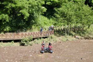 TRABZON (AA) – Trabzon'un Akçaabat ilçesinde iki gün önceki yağışın
