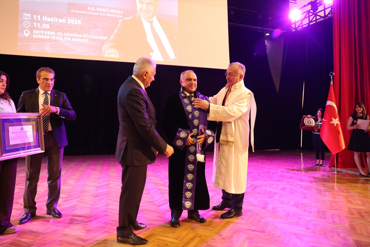 Türk Devletleri Teşkilatı Aksakallar Konseyi Başkanı Yıldırım, Erzincan'da konuştu: