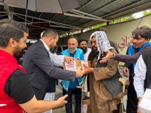 KABİL (AA) – Vekaletle kurban kesim organizasyonu kapsamında Afganistan'da bulunan