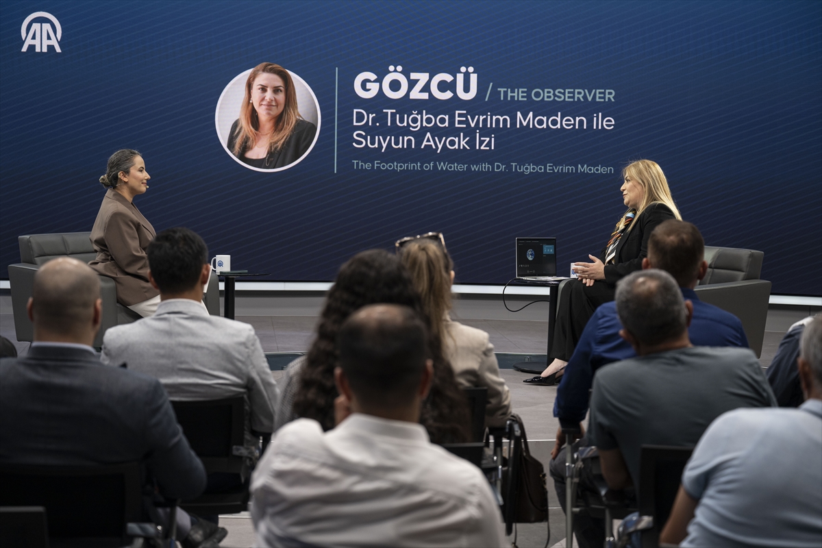 Türkiye Su Enstitüsü Politika Geliştirme Koordinatörü Maden, AAtölye'nin konuğu oldu