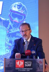 İZMİR (AA) – Türkiye'de ilk kez yapılacak Motosurf Dünya Şampiyonası,