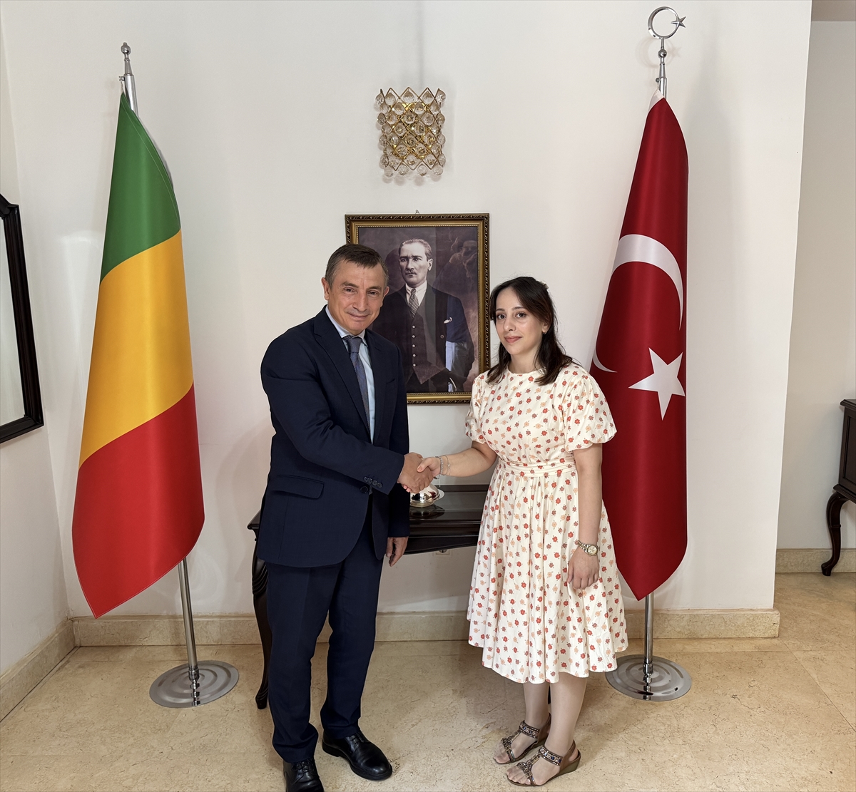 Türkiye'nin Bamako Büyükelçiliğinde bayramlaşma