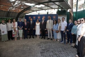 GÜMÜLCİNE (AA) – Türkiye'nin Gümülcine Başkonsolosluğunda düzenlenen geleneksel bayramlaşma töreni,