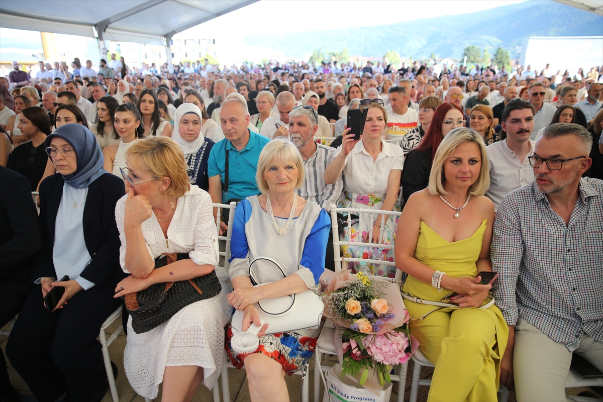 Uluslararası Saraybosna Üniversitesi 17. dönem mezunlarını verdi