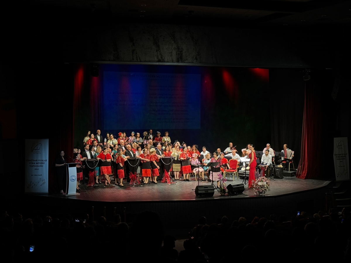 Üsküdar Vuslat Türk Müziği Topluluğu, Üsküdar'da konser verdi