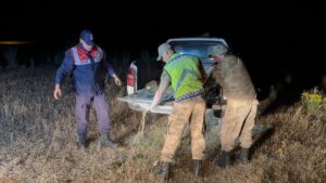 VAN (AA) – Van'da jandarma ekiplerince yapılan denetimlerde kaçak avlanan